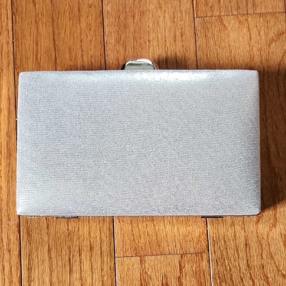 Silver Rhinestone Clutch - Picture 5 of 6
